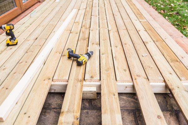 Damaged Deck Boards Repair in Richmond