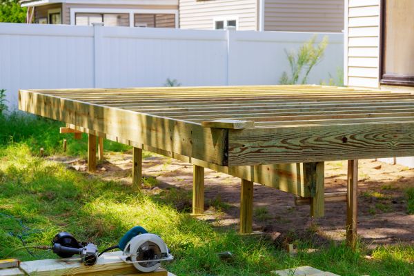 Elevated Deck Installation in Richmond