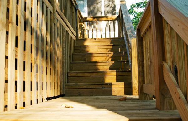 Deck Steps Replacement in Richmond