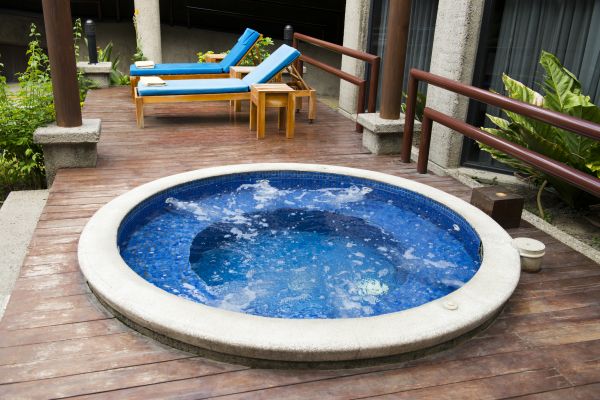Hot Tub Deck Construction in Richmond