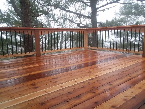 Cedar Deck Repair in Richmond